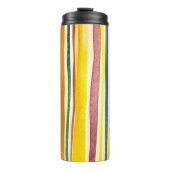 Sommerstreifen Thermosbecher (Vorderseite)