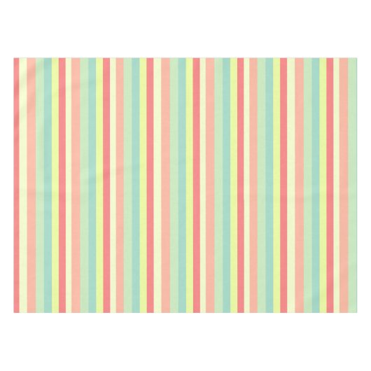 Sommerstreifen Tischdecke (Vorderseite (Horizontal))