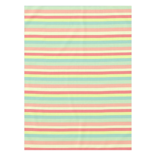 Sommerstreifen Tischdecke (Vorderseite)