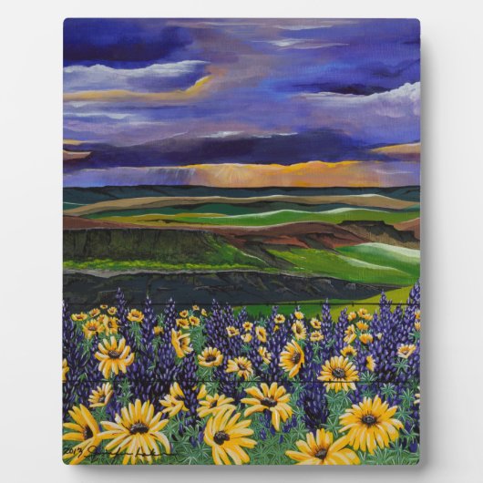 Sommersturm Fotoplatte (Vorderseite)