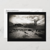 Sommersturm in den Superstil-Bergen Postkarte (Vorne/Hinten)