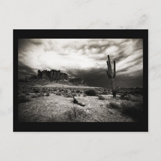 Sommersturm in den Superstil-Bergen Postkarte (Vorderseite)