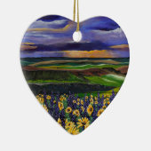 Sommersturm Keramik Ornament (Rechts)