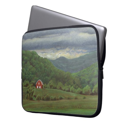 Sommersturm Laptopschutzhülle (Vorderseite Links)