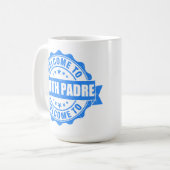 Sommersüdliche Padre Insel - Texas Kaffeetasse (Vorderseite Links)