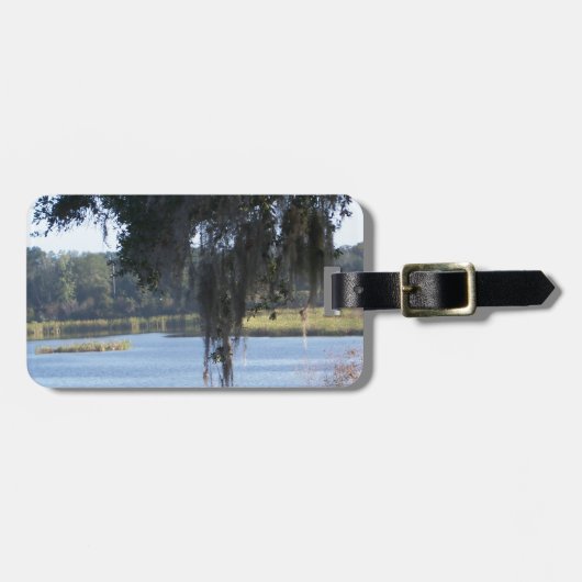 Sommersüdliche Seespiegelung Gepäckanhänger (Vorderseite horizontal)