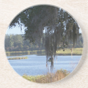 Sommersüdliche Seespiegelung Untersetzer