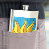 Sommersun-Flasche Flachmann (Beispiel)