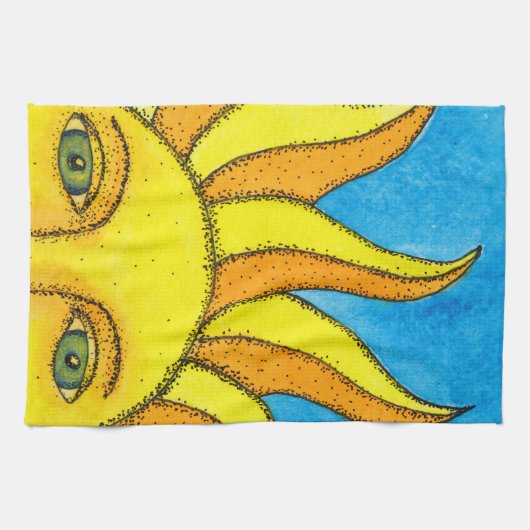 Sommersun-Geschirrtuch Küchentuch (Horizontal)
