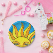 Sommersun-Pappteller Pappteller (Party)