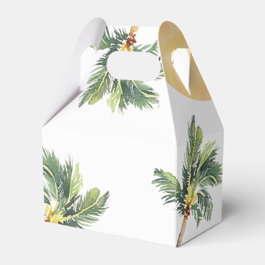 Sommersurf Geburtstagsparty Geschenkschachtel (Rückseite)