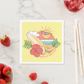 Sommersurfer Serviette (Beispiel)