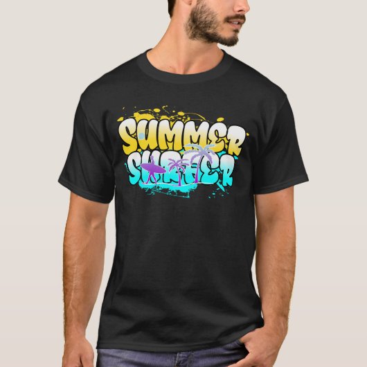 Sommersurfer T-Shirt (Vorderseite)