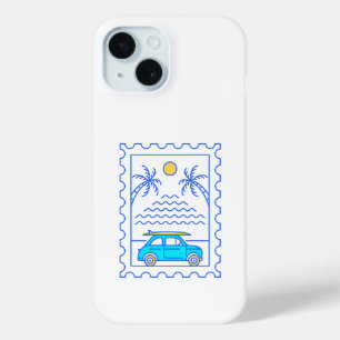 Sommersurfing Postal Briefmarke 2 Case-Mate iPhone Hülle