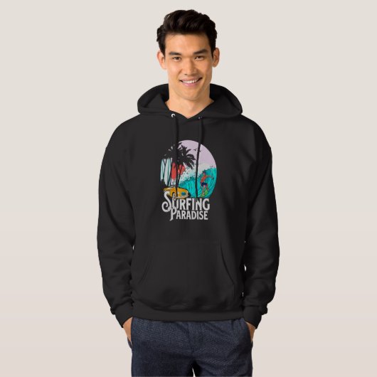 Sommersurfparadies Hoodie (Vorne ganz)
