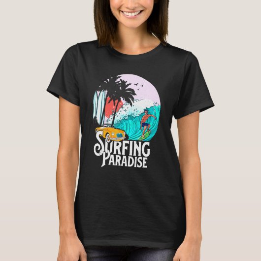 Sommersurfparadies T-Shirt (Vorderseite)