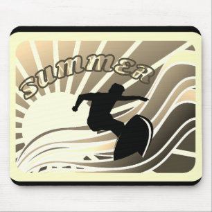 Sommersurfspass Mousepad