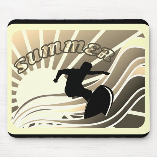 Sommersurfspass Mousepad (Vorne)