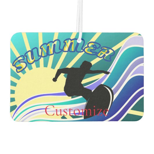 Sommersurfspass Thunder_Cove Autolufterfrischer (Rückseite)