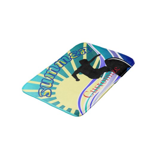 Sommersurfspass Thunder_Cove Badematte (Schrägansicht)