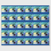 Sommersurfspass Thunder_Cove Geschenkpapier (Flach)
