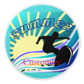 Sommersurfspass Thunder_Cove Keramikknauf (Vorderseite)