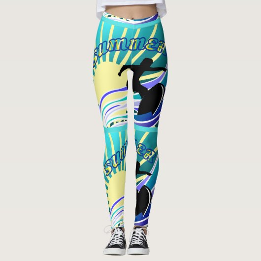 Sommersurfspass Thunder_Cove Leggings (Vorderseite)