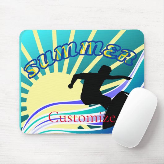 Sommersurfspass Thunder_Cove Mousepad (Mit Mouse)