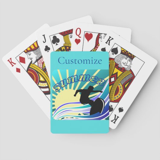 Sommersurfspass Thunder_Cove Spielkarten (Rückseite)