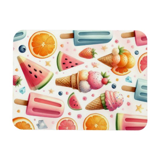 Sommersüße Flucht Magnet (Horizontal)