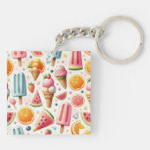 Sommersüße Flucht Schlüsselanhänger (Rückseite)