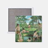 Sommerszene, Frederick Bazille Magnet (Vorderseite/Rückseite)