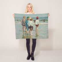 Sommertag am Brighton Beach (von E.H. Potthast)