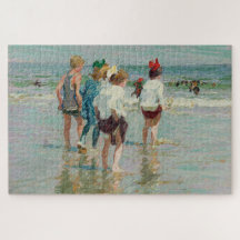 Sommertag am Brighton Beach (von E.H. Potthast)