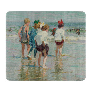 Sommertag am Brighton Beach (von E.H. Potthast) Schneidebrett