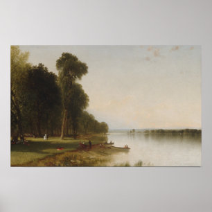 Sommertag am Conesus See Poster