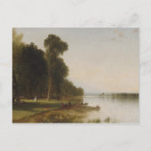 Sommertag am Conesus See Postkarte (Vorderseite)