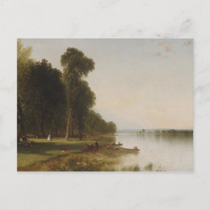 Sommertag am Conesus See Postkarte