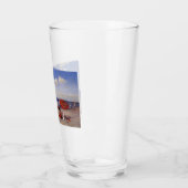Sommertag am Meer (Strandlandschaft) Glas (Links)