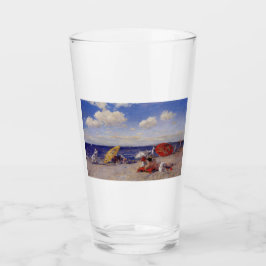 Sommertag am Meer (Strandlandschaft) Glas
