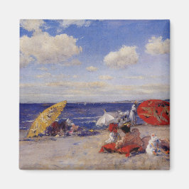 Sommertag am Meer (Strandlandschaft) Magnet