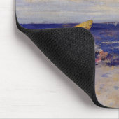 Sommertag am Meer (Strandlandschaft) Mousepad (Ecke)