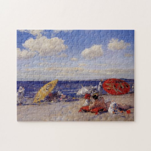 Sommertag am Meer (Strandlandschaft) Puzzle (Horizontal)