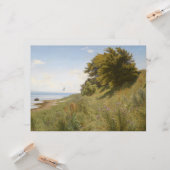 Sommertag am Meer (von Ludvig Kabell) Karte (Vorderseite/Rückseite Beispiel)