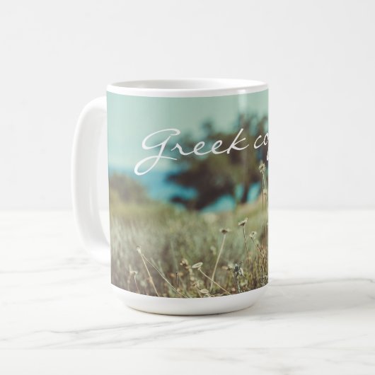 Sommertag an der Küste Kaffeetasse (Vorderseite Links)