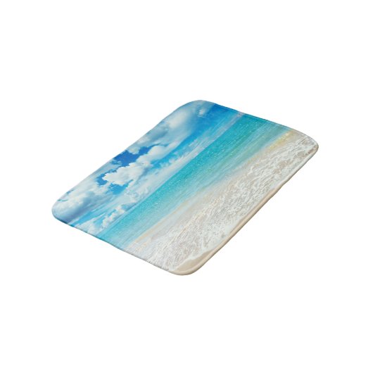 Sommertag Badematte (Schrägansicht)