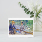Sommertag | Berthe Morisot | Postkarte (Stehend Vorderseite)