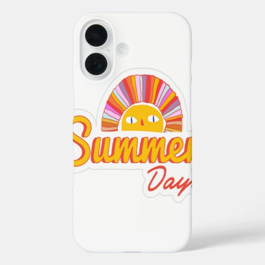 Sommertag Case-Mate iPhone hülle (Rückseite)