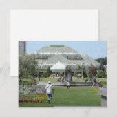 Sommertag in Chicago Postkarte (Vorne/Hinten)