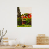 Sommertag in Dalarna Poster (Küche)